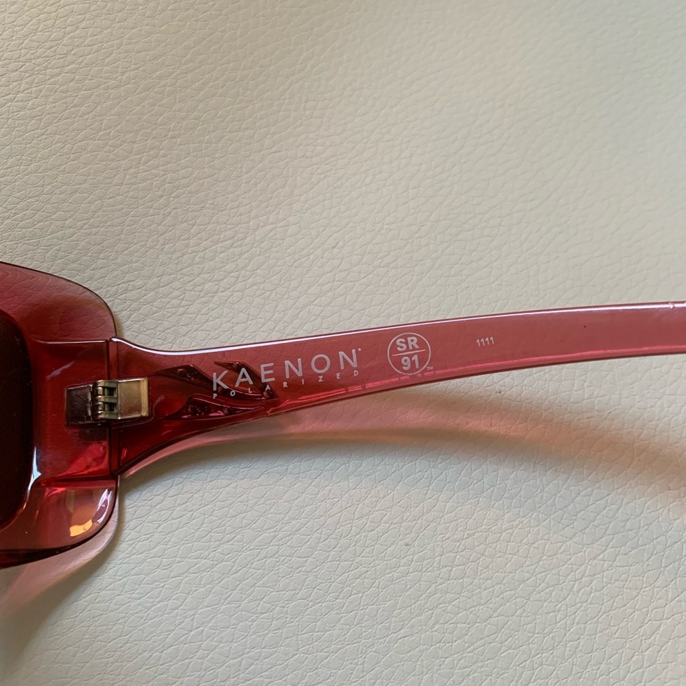 KAENON Georgia sunglasses —pomegranate. Polarized. Authentic. Made in Italy.